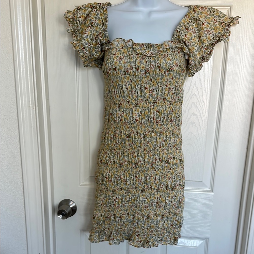 Floral Smocked Dress